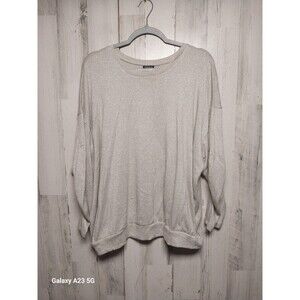 Torrid Sweater Metallic 3X Sparkle Knit Drop Shoulder New Glam Corp Cozy